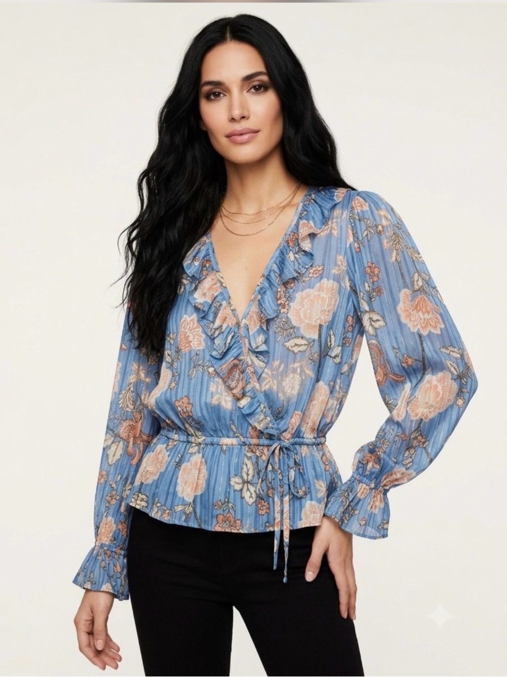 RAMY BROOK blue Veronica blouse SOLD OUT